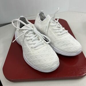 Joomra MINIMALIST White Synthetic/Textile Low Top Running Shoes, Womens Size 9.5